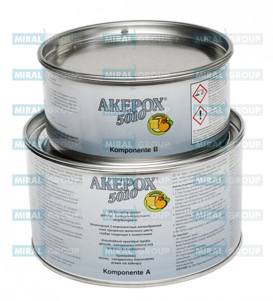 Клей AKEPOX 5010 AKEMI 2,25 кг эпоксидный, прозрачно-молочный